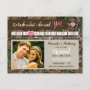 Recherche de camo save the dates Rustique