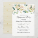 Recherche de floral fiançailles invitations Aquarelle