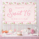 Suche nach 16 geburtstag banner Rosa