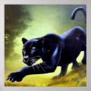 Recherche de animal panthère noire posters Chat