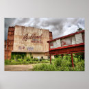 Recherche de voiture abandonnée posters Vintage