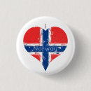 Recherche de norvège badges Drapeau norvégien