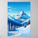Recherche de zermatt suisse posters Illustration