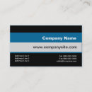 Recherche de linéaire cartes visite Noir