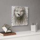 Recherche de lionne horloges Chat