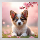 Recherche de chien corgi posters Automne