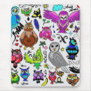 Suche nach eulen cartoon mousepads Büro
