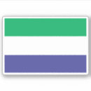 Suche nach afrikanische flaggen aufkleber Sierra leone