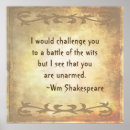 Recherche de shakespear Typographie