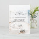 Recherche de tortue mariage invitations Océan