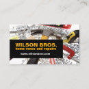 Recherche de commerçant cartes visite Construction