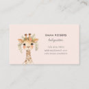 Recherche de de girafe cartes visite Baby sitter