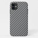 Recherche de rayures diagonales iphone coques Noir