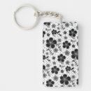 Recherche de impression florale porteclés Motif de fleurs