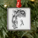 Recherche de alice au pays des merveilles ornements Rétro