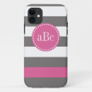 Recherche de rayures grises iphone coques Rose