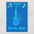 Recherche de rock star party invitations Musique