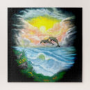 Suche nach delphin puzzle Wasser