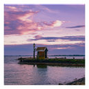 Suche nach rosa sonnenuntergang poster See