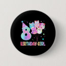 Suche nach 8 geburtstag buttons Niedlich