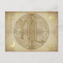 Recherche de signe scorpion cartes postales Astrologique