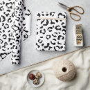 Recherche de noir et blanc papier cadeau Pour elle