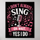 Suche nach singen poster Modern