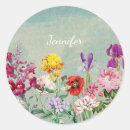 Suche nach vintage wildblumen aufkleber Sommer