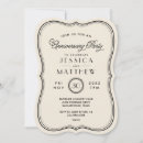 Recherche de déco vintage invitations Moderne