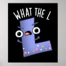 Suche nach letter l poster Alphabet