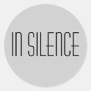 Recherche de silence autocollants Méditation