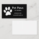 Recherche de pet services cartes visite Animal de compagnie