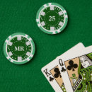 Suche nach monogramm poker chips Glücksspiel