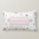 Recherche de flocons neige coussins Monogramme