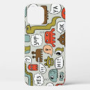 Recherche de monstre drôle iphone coques Mignon