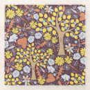 Recherche de motif fleuri dessous de verres Abstrait