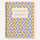 Recherche de motifs géométriques carnets Tendance