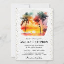 Recherche de tropical île mariage invitations Élégant