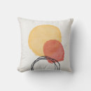 Recherche de rouge orange coussins Abstrait
