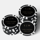 Recherche de gold poker chips Monogramme