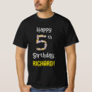 Recherche de numéro 5 tshirts 5e anniversaire