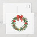 Suche nach weihnachtskranz postkarten Weihnachtsdekoration