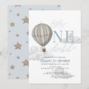 Recherche de blue balloon invitations Montgolfière