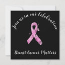 Recherche de cancer invitations Célébration