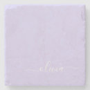 Recherche de lavande dessous de verres Monogramme