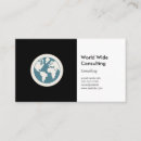 Recherche de voyageur cartes visite Globe