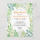 Recherche de foliage baby shower invitations Chute