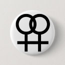 Recherche de symbole lesbien badges Lesbienne