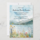 Recherche de un lac de montagne invitations Moderne