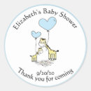 Recherche de giraffee autocollants Baby shower girafe